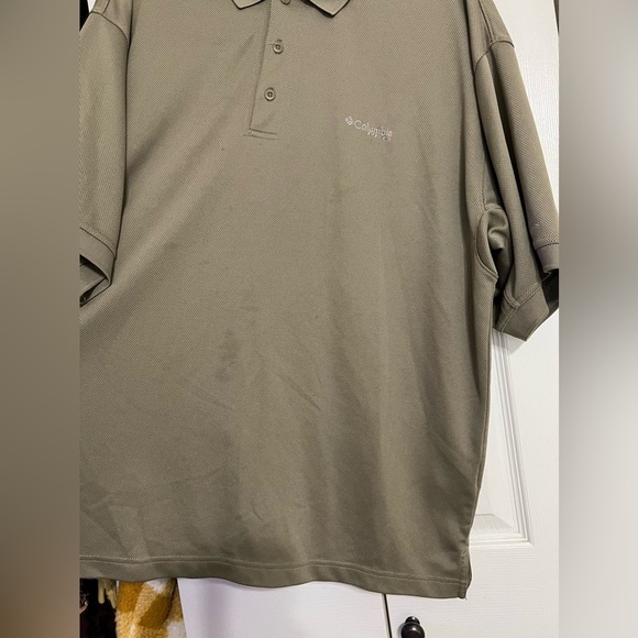 Columbia Men's Perfect Cast Polo Shirt Size XXL (Sage Green) - Picture 5 of 9